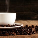 Coffee Cup and Beans